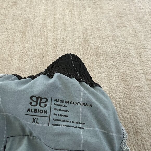 Albion Destination Windowpane Checked Joggers Pants XL Petite - Picture 2 of 9